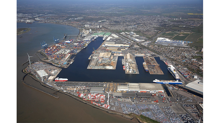 英国Tilbury港(Port of Tilbury社提供)